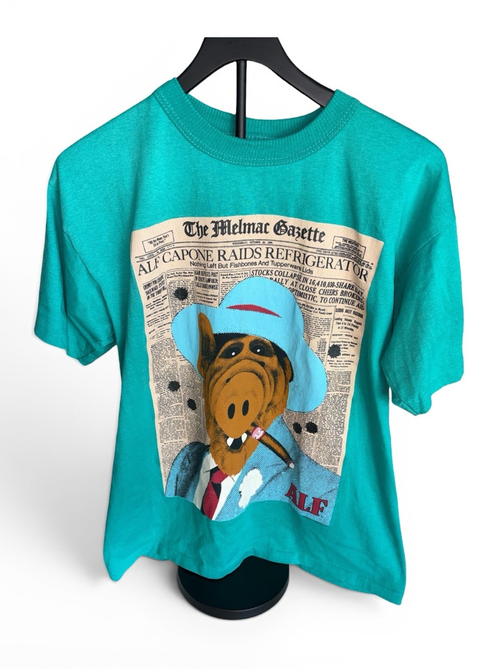 80’s Stanley Desantis Alf Capone Parody Shirt Size L Adults
